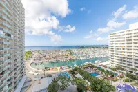 Luxury Ocean Marina View Studio World Famous Ilikai NO RESORT FEES! FREE WIFI - Homestays