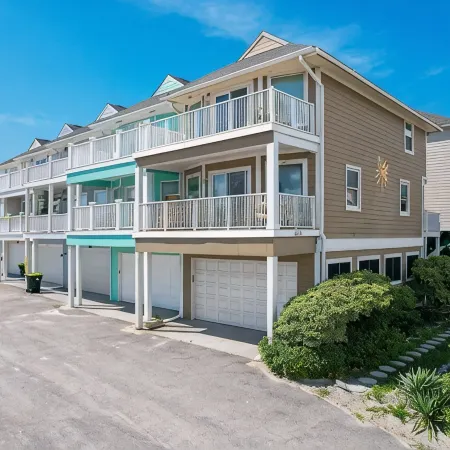 Beachfront townhome with breathtaking views and just steps from the beach!