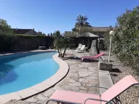PINET villa tt comfort LARGE PRIVATE SWIMMING POOL WIFI 4 ch 8 pers 10km sea -  Casas de vacaciones