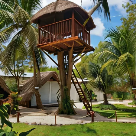 El Búho Bacalar Eco-Cabañas Hostal