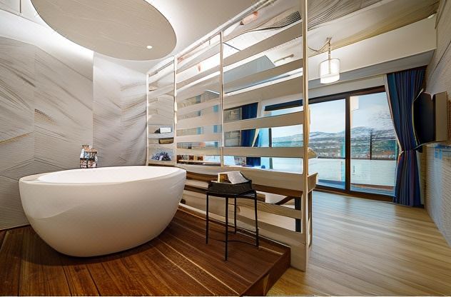 더라인무인모텔 남한강 뷰