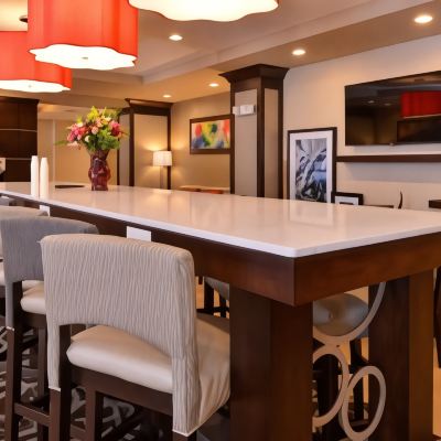 共有エリア ハンプトン イン ローマの写真