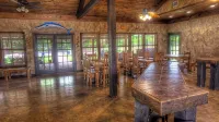 6-bedroom Lodge on 12 acres in Concan, Texas.  Swimming pool & hot tub.