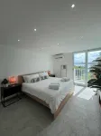 Private Island 1BR Condo with Oceanview, Pool View, 500MB WiFi & A/C