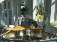 Luxury Farm Bin Oasis. Exquisite. One of a kind.