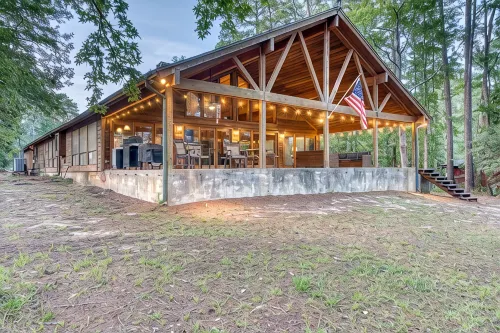 Lakefront-Lake Haus at Indian Creek South Toledo Bend-Fishing, Boating