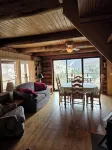 Hand Crafted Log Cabin On The Salmon River With Private Sand Beach - Chalets