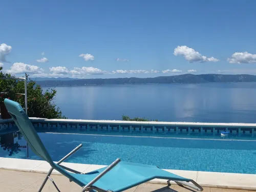 Villa in Podgora, 2 app. quiet super sea and island view. Private pool, WiFi - Wifi