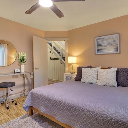 3 Min Walk to Lake! Pool + Beach Passes Included!