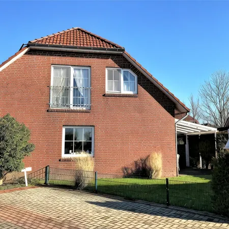 Vacation home in Neßmersiel, quiet cul-de-sac location, close to the dyke