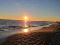 DIRECT OCEANFRONT Duplex with large decks next to Oceanana Fishing Pier. - 비치