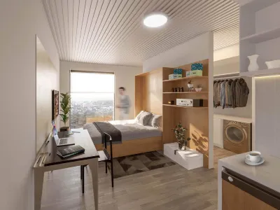 Studio Haus East 6th Austin by Kasa Các khách sạn gần Town Lake