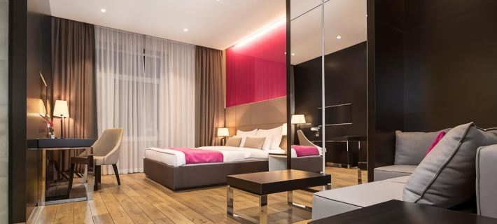 Maccani Black Luxury Suites โรงแรมในเบลเกรด