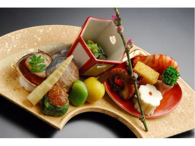 料理 三朝薬師の湯 万翆楼の写真