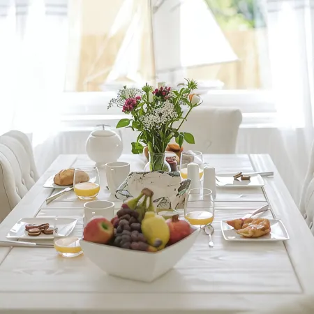 Boddensuite - 90sqm on one level with terrace and private parking space