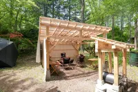 A private villa where you can enjoy outdoor experiences such as BBQ, bonfire, and pizza oven