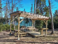 2-Acre DOME + Tiny House Cabin on OCEAN w/HT & AC Hotels in Steuben