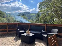 Lodge with Hot Tub and sunny terrace in the heart of Alsace Hoteles en Orbey