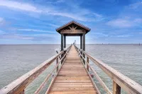 Beautiful  Waterfront Allegro North,  Private Fishing Pier,  Pool,  Green Space