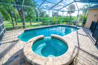 Golf&Sea Luxurious Pool Spa 2 Kingmaster Pet-Friendly Extended Stay&May Discount