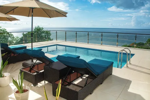 Dream Caribbean Sea View Luxurious Apartment, Marigot, Saint Lucia - Apartments