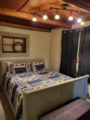 Payton's Place. A cozy cabin with private outdoor space pet friendly. - WiFi
