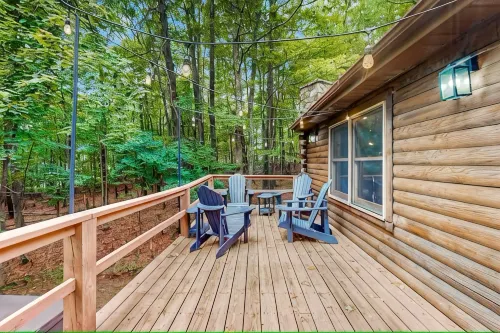 Cozy Log Cabin Near Ski Area/Lake + Hot Tub - Alppimaja