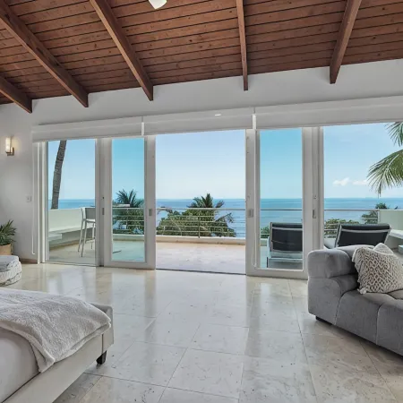 Beachfront Luxury Villa: 3BR, 3.5BA,Gazebo,Pool, Secluded Beach, Gated Community