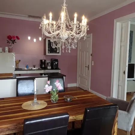Downtown, Lübeck, ground floor, turn of the century, old town, fireplace, WiFi, parking lot