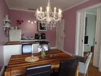 Downtown, Lübeck, ground floor, turn of the century, old town, fireplace, WiFi, parking lot