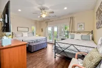 Two Homes, One Lot Sleeps 18, Pool & Hot Tub Private Villa, 9 Miles from Beach.
