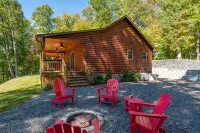 Stunning Mtn Views, Hot Tub+Fire Pit, Fireplace~Grill, WiFi, Private, Near Town! - 4-Star