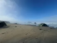 Bandon Beach and Golf Retreat, plus pet friendly. - ห้องครัว