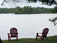 Cabin on Soo Lake.  Enjoy the views of the lake 66' from water's edge. - Chalets