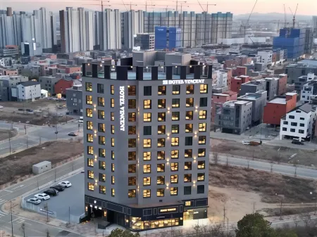 Vincent Hotel Отели рядом со станцией Osong Station