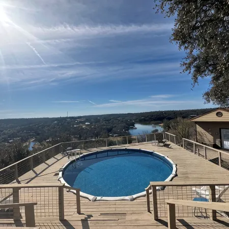 Hill Country & Biking Spyder Mountain Retreat, Lake Buchanan, Burnet, with Pool