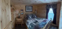 Charming 2-bedroom cabin with WiFi in North Bangor, NY.