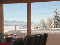 Stunning contemporary chalet in Anzère with unbelievable views of the mountains. Hotele w: Ayent