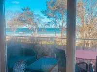 House directly on the beach, behind the dune, sea view 브리게 호텔