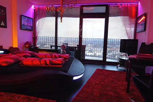 SKY - Romantic -room 33 Etage Hotelturm Augsburg