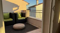 Dream vacation apartment with large heated pool and beautiful garden