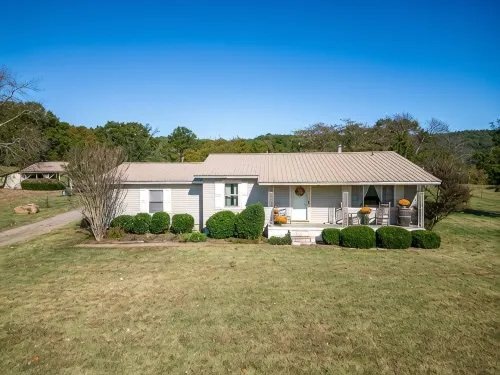 Country Farm House in the Ozark Mountains
