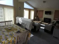Luxury Lodge on quiet holiday park - Spor Salonu
