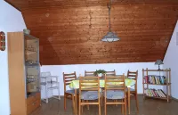 Beautiful fine apartment with garden, meadow, view of water and land