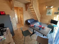 Small brand new wooden chalet on 2 levels with terrace - Chalets