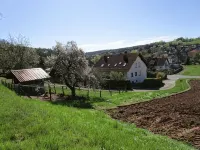 Vacation apartment Geistalblick Families up to 6 pers Fitters max 3 near Bad Hersfeld