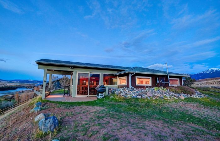 Riverfront property with the best views in Paradise valley!