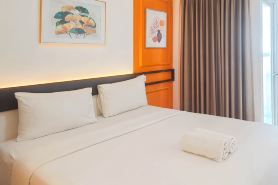Basic Studio Apartment at Tamansari Skylounge Makassar By Travelio