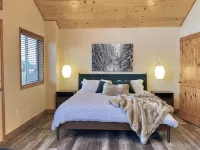 Pet Friendly cabin w/ fireplace and mountain views