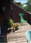 Charming 3rd Flr Bedroom with Private Bath & Roof-Deck & Parking - balcony